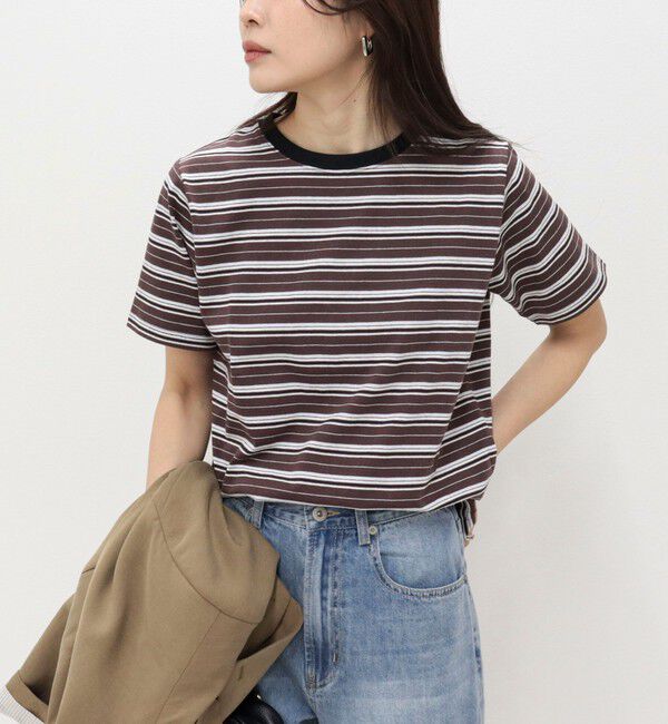 fredy emue「汗ジミ軽減天竺BasicTシャツ」|Tシャツ・カットソー|