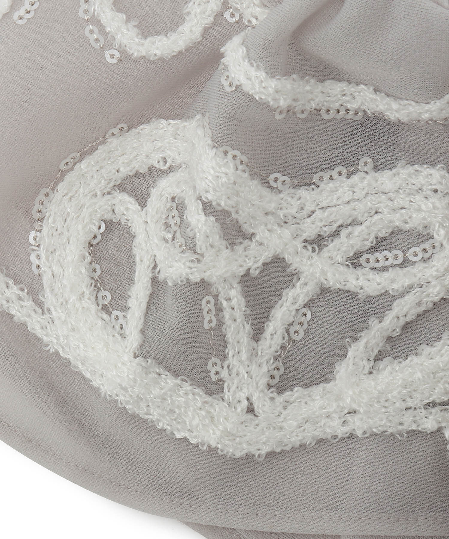 SALON adam et rope'「オーガンジーエンブロイダリーカフス（付け袖）」|手袋|