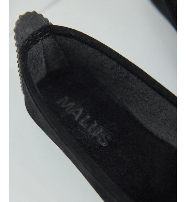 SALON adam et rope'「【MALUS（マリュス）】Velvet bijou shoes / ベルベットビジューパンプス」|パンプス|