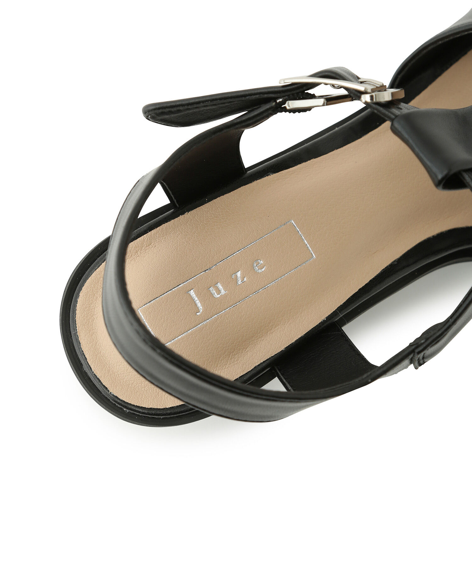 Juze「スクエアトゥヒールグルカサンダル」|サンダル|