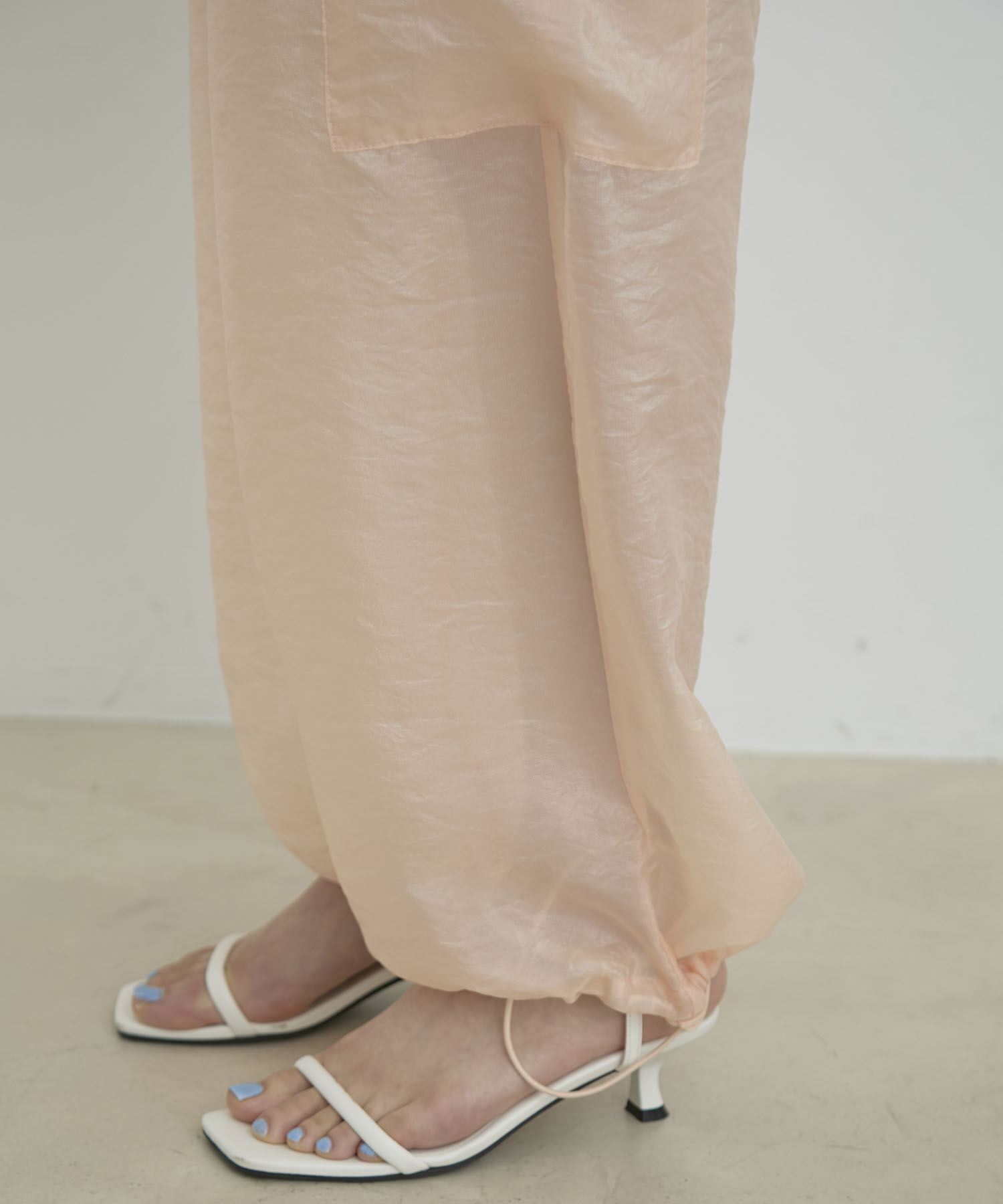 VIS「【洗える】シアーカーゴパンツ」|カーゴ|