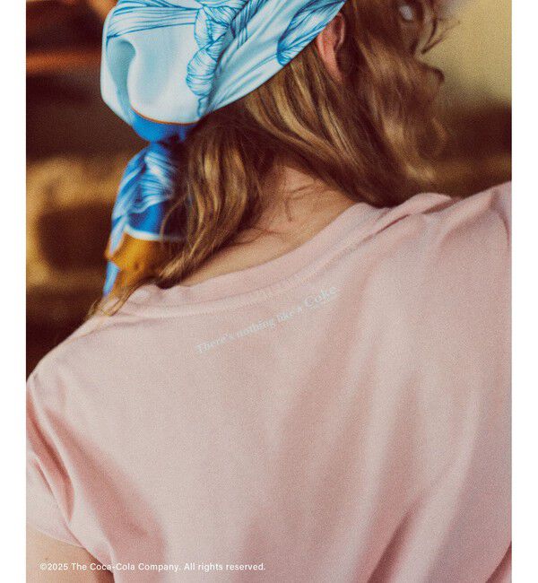 VIS「【Coca-Cola】VIS別注ロゴプリントフレンチTシャツ」|Tシャツ・カットソー|