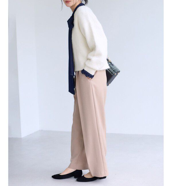 VIS「チェックアソートシャギーニットカーディガン/セットアップ対応」|カーディガン|