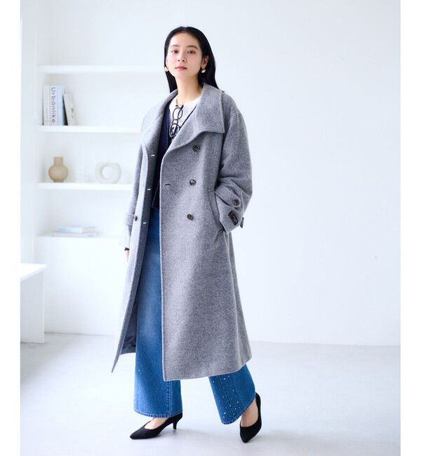 VIS「チェックアソートシャギーニットカーディガン/セットアップ対応」|カーディガン|