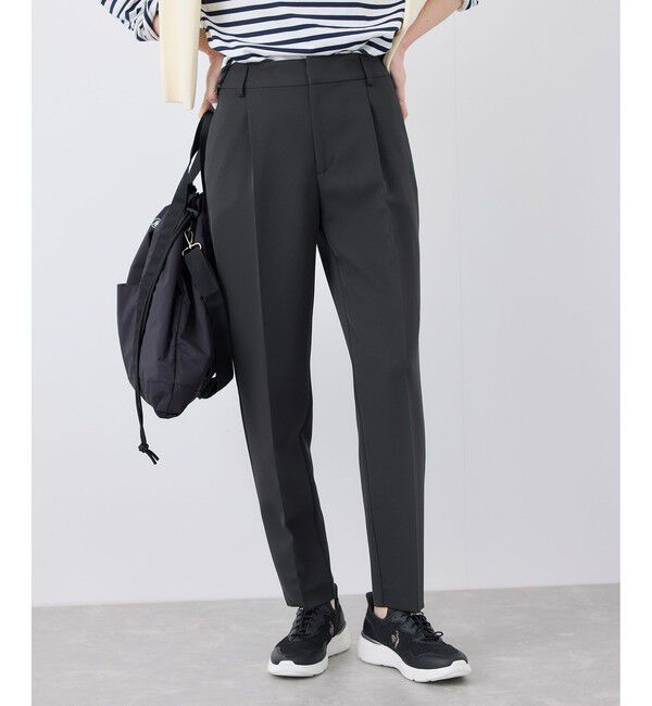 Rope&rsquo;Picnic「【WEB限定カラー】360&deg;ウルトラストレッチ テーパードパンツ/花粉ガード・セットアップ対応」|チノ|