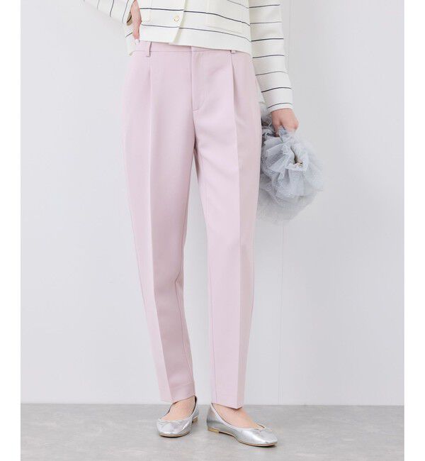 Rope&rsquo;Picnic「【WEB限定カラー】360&deg;ウルトラストレッチ テーパードパンツ/花粉ガード・セットアップ対応」|チノ|