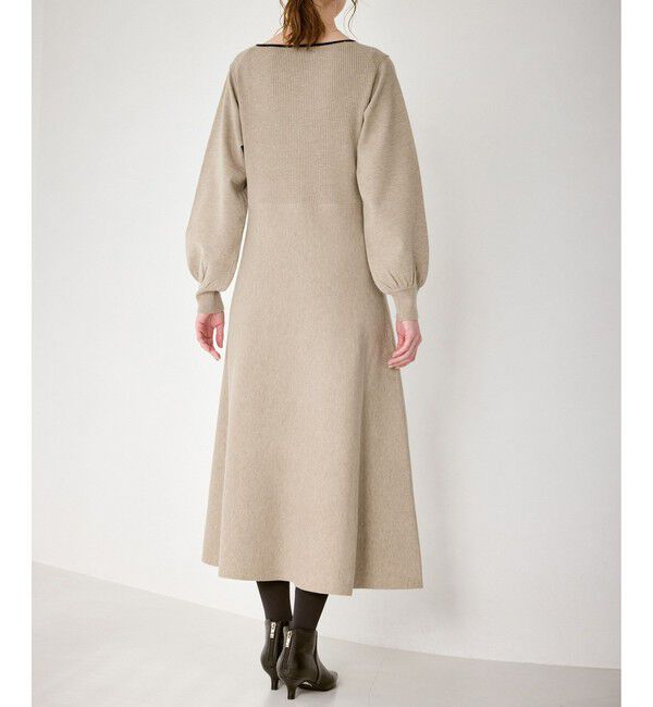 Rope&rsquo;Picnic「ハートネックニットワンピース」|ワンピース|