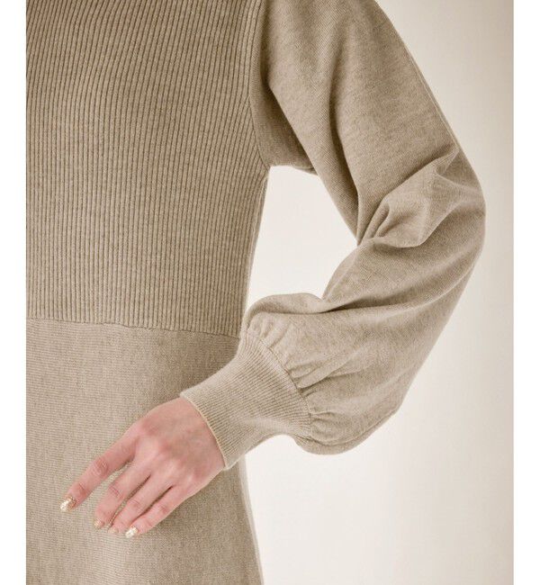 Rope&rsquo;Picnic「ハートネックニットワンピース」|ワンピース|