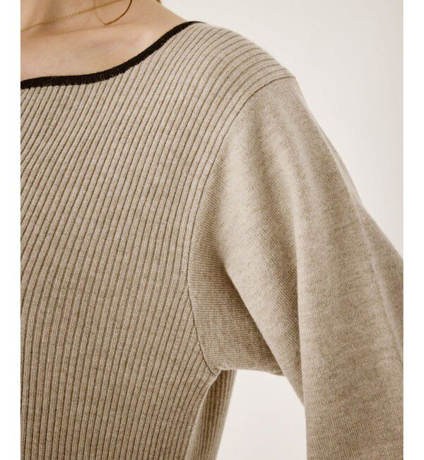 Rope&rsquo;Picnic「ハートネックニットワンピース」|ワンピース|