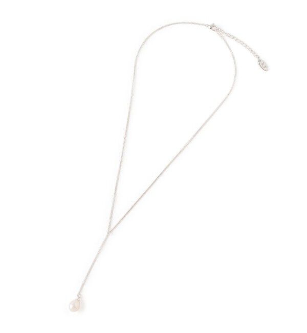 ROPE PICNIC PASSAGE「淡水パールトップショートY字ネックレス」|ネックレス|