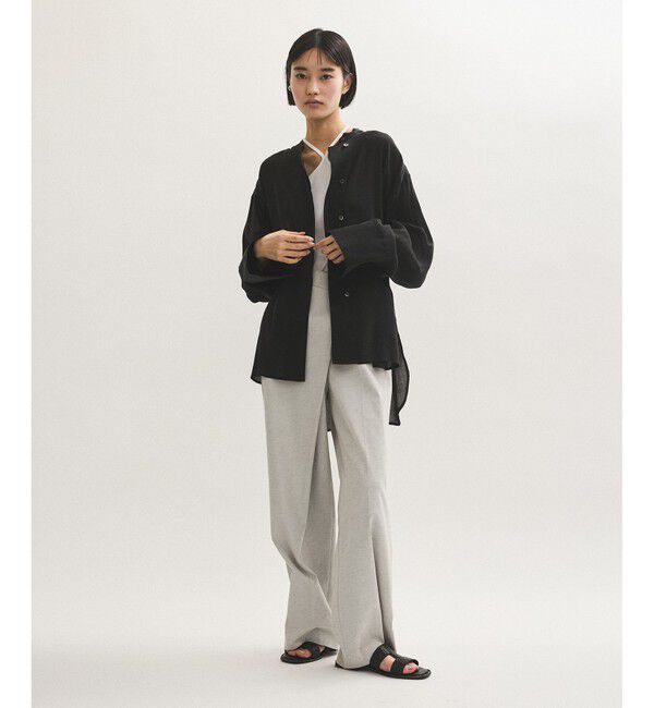 ADAM ET ROPE'「【サステナブル】バックオープンシャツ」|シャツ・ブラウス|