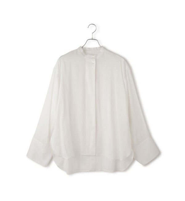 ADAM ET ROPE'「【サステナブル】バックオープンシャツ」|シャツ・ブラウス|