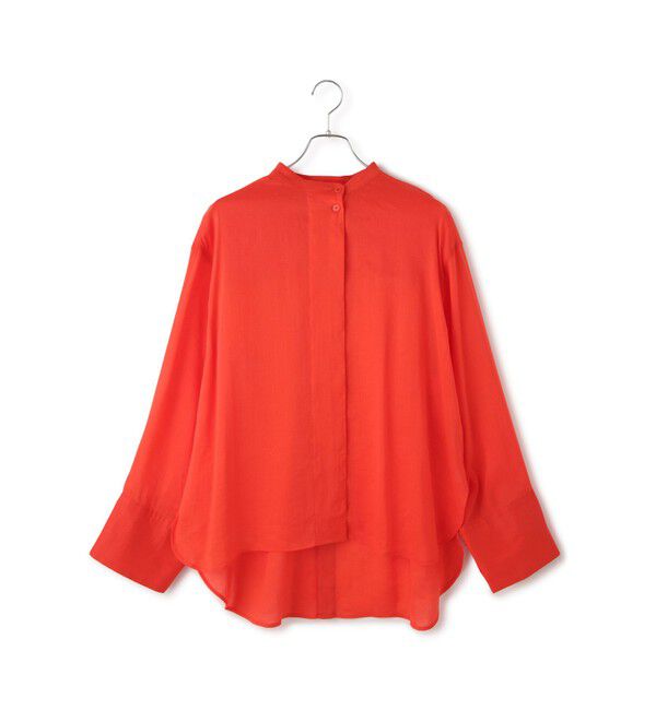 ADAM ET ROPE'「【サステナブル】バックオープンシャツ」|シャツ・ブラウス|