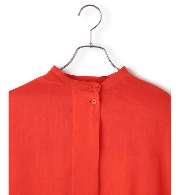 ADAM ET ROPE'「【サステナブル】バックオープンシャツ」|シャツ・ブラウス|