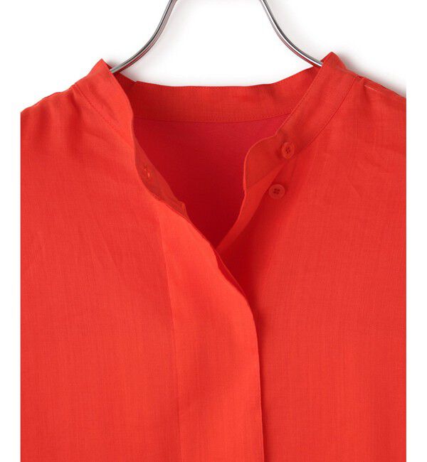 ADAM ET ROPE'「【サステナブル】バックオープンシャツ」|シャツ・ブラウス|