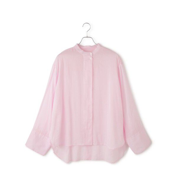 ADAM ET ROPE'「【サステナブル】バックオープンシャツ」|シャツ・ブラウス|