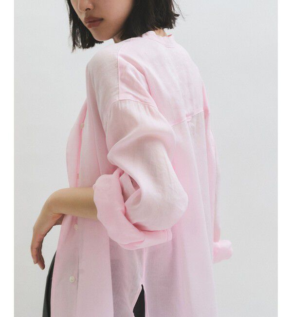 ADAM ET ROPE'「【サステナブル】バックオープンシャツ」|シャツ・ブラウス|