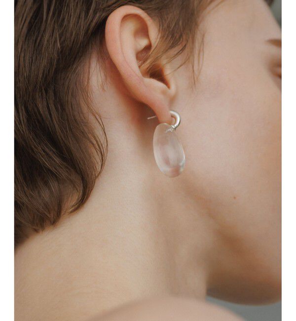 ADAM ET ROPE'「【EMOELLE】drop pierced earrings」|ピアス|