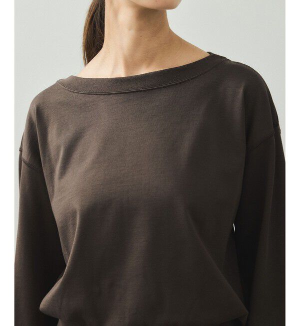 ADAM ET ROPE'「【EMOELLE】ボートネックスウェット」|スウェット・ジャージ|