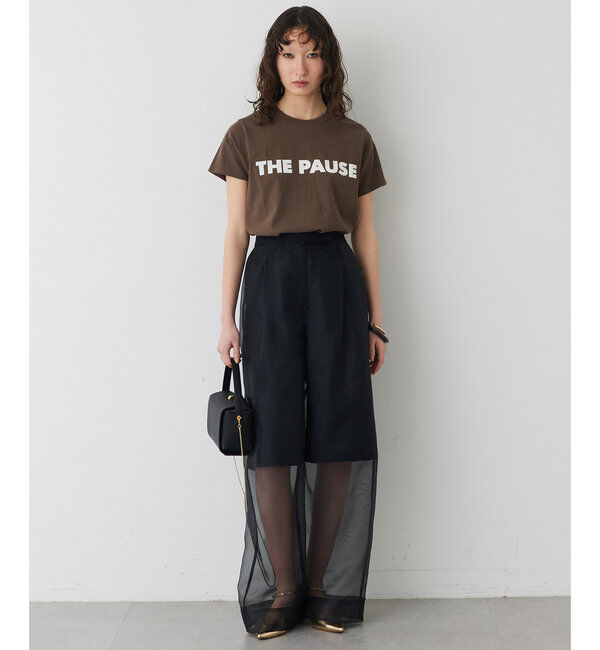 THE PAUSE「＜WEB限定カラーあり＞【THE PAUSE】THE PAUSE Tシャツ」|Tシャツ・カットソー|