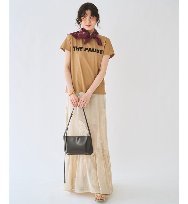 THE PAUSE「＜WEB限定カラーあり＞【THE PAUSE】THE PAUSE Tシャツ」|Tシャツ・カットソー|