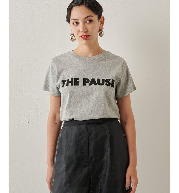 THE PAUSE「＜WEB限定カラーあり＞【THE PAUSE】THE PAUSE Tシャツ」|Tシャツ・カットソー|