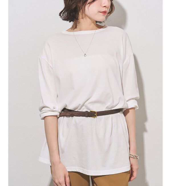  「コットンプルオーバー」|Tシャツ・カットソー|