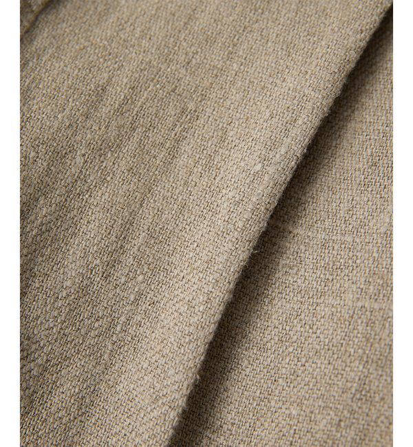  「リネンハーフタックパンツ」|チノ|