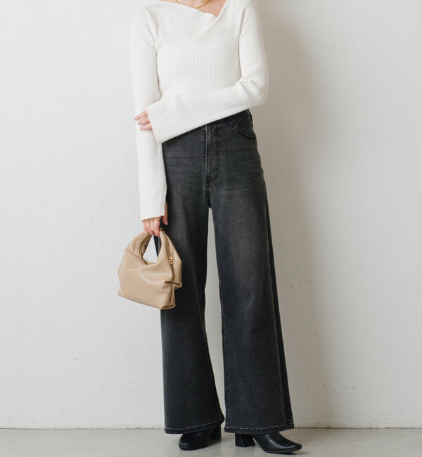  「【4色5サイズ展開/累計販売1.3万超】リラックススーパーワイドデニム」|デニム|