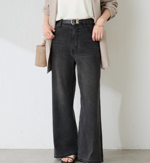  「【4色5サイズ展開/累計販売1.3万超】リラックススーパーワイドデニム」|デニム|