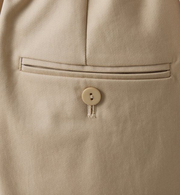  「タックワイドチノパンツ」|チノ|