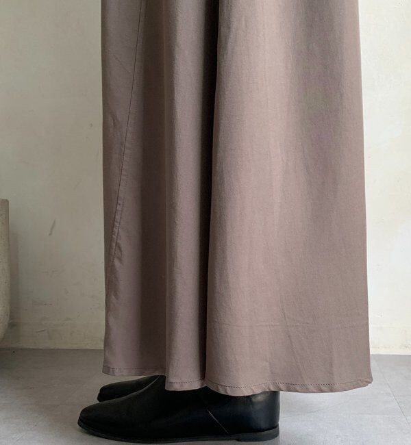  「リヨセルツイルロングシャツワンピース」|ワンピース|