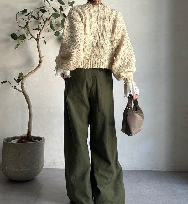  「ローゲージニットカーディガン」|カーディガン|