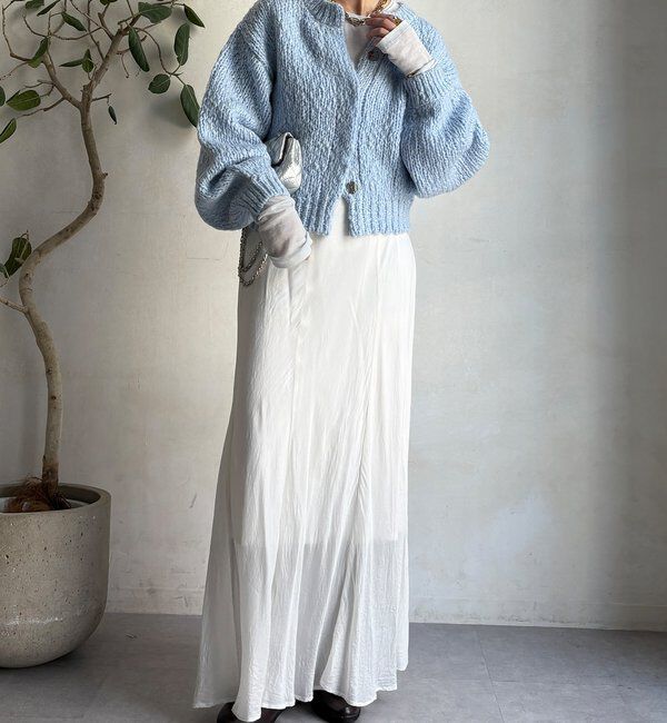  「ローゲージニットカーディガン」|カーディガン|