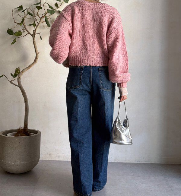  「ローゲージニットカーディガン」|カーディガン|