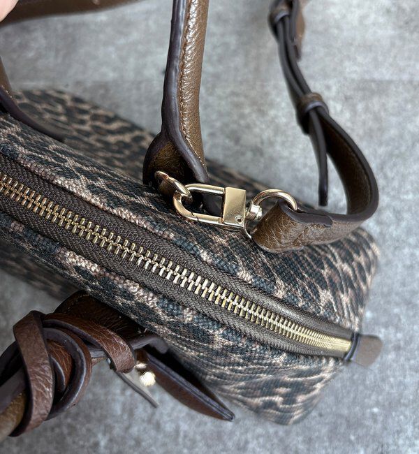  「ポーチ付シェル型ボストン」|トートバッグ|