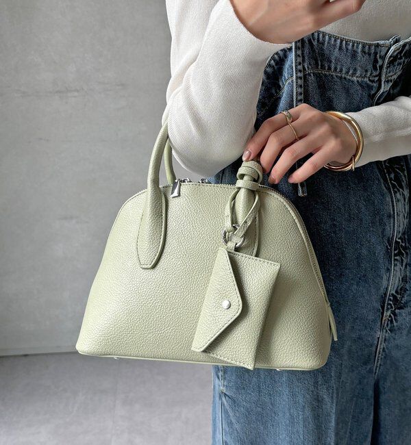  「ポーチ付シェル型ボストン」|トートバッグ|