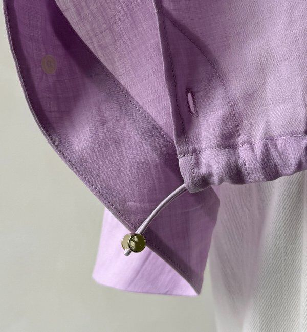  「リネンドロストフレンチシャツ」|シャツ・ブラウス|