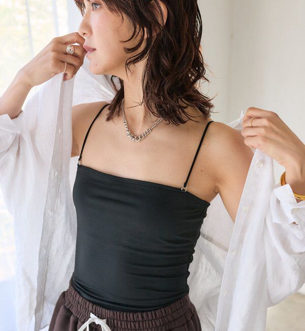  「【MYSELFbyRD（マイセルフバイリヴドロワ）2wayベアキャミソール」|キャミソール|