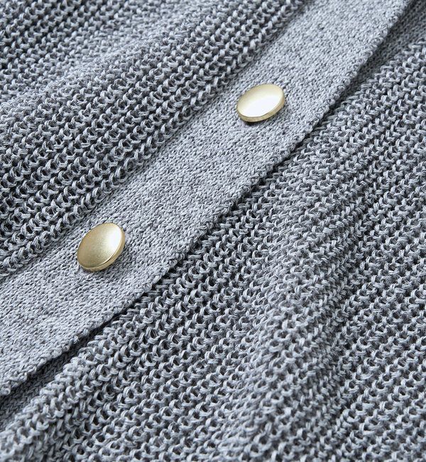  「【前後2WAY/春から初秋までロングシーズン活躍】リネンブレンド2WAYカーデ」|カーディガン|