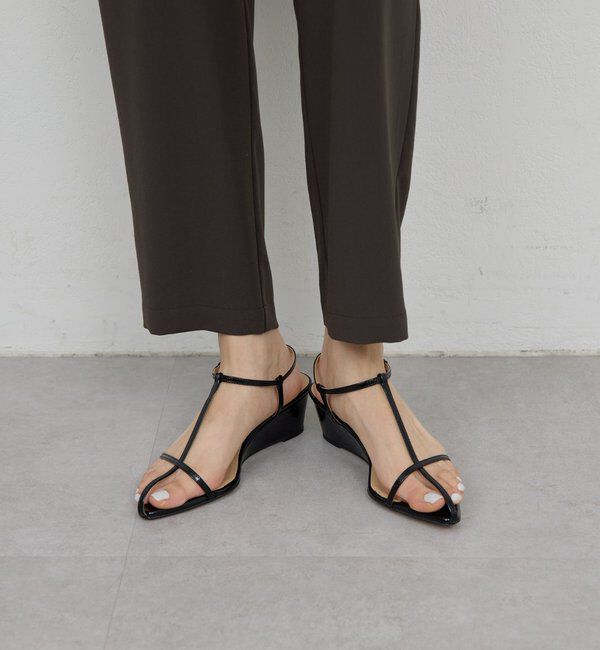  「【2.718】ナローストラップサンダル」|その他|