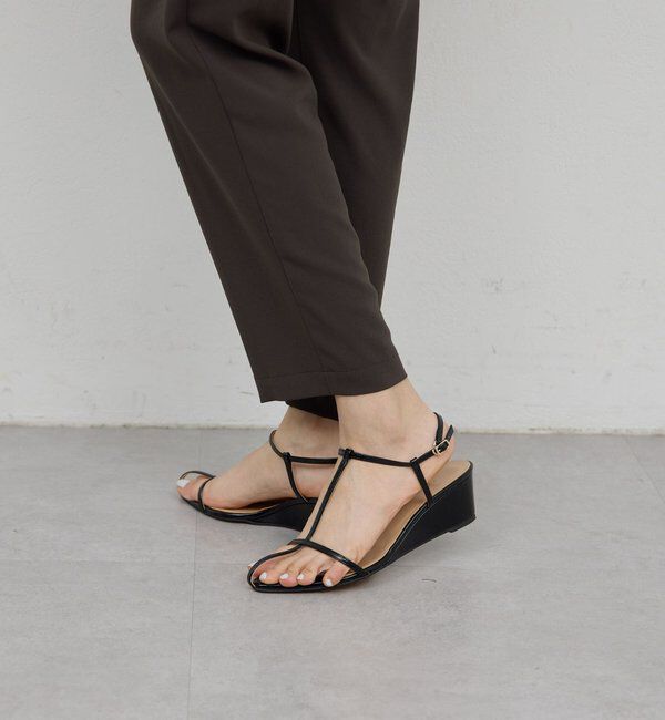  「【2.718】ナローストラップサンダル」|その他|