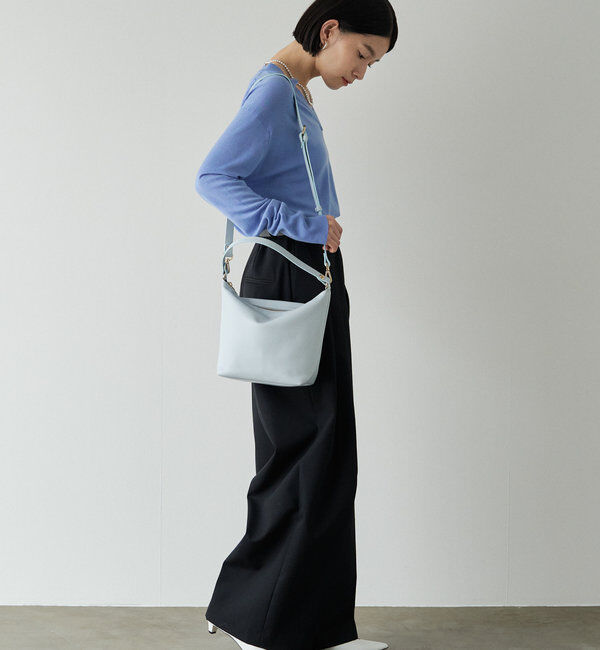  「ソフトレザーシンプルショルダーバッグ 」|ショルダー・メッセンジャー|