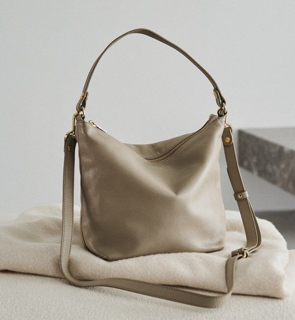  「ソフトレザーシンプルショルダーバッグ 」|ショルダー・メッセンジャー|