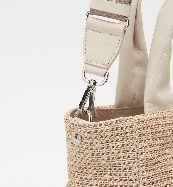  「ナイロンラフィア2WAYトートバッグ」|トートバッグ|