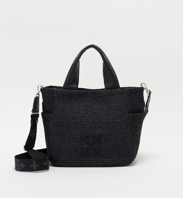  「ナイロンラフィア2WAYトートバッグ」|トートバッグ|