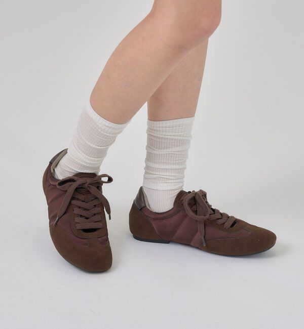  「サテンラインスニーカー」|スニーカー|