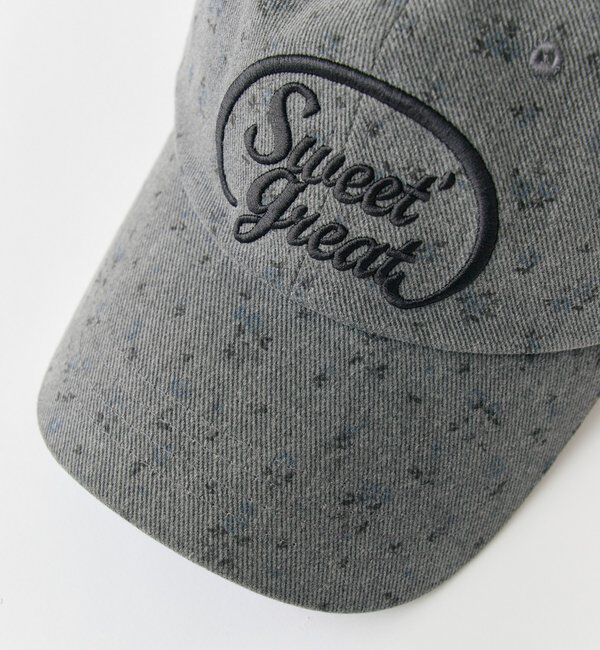  「フラワー刺繍キャップ」|ハット|