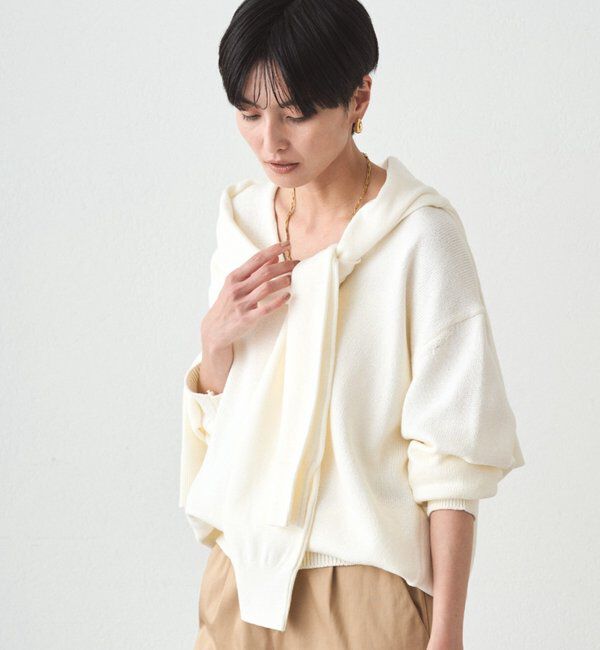  「マルチウェイ肩掛けニット」|ニット・セーター|