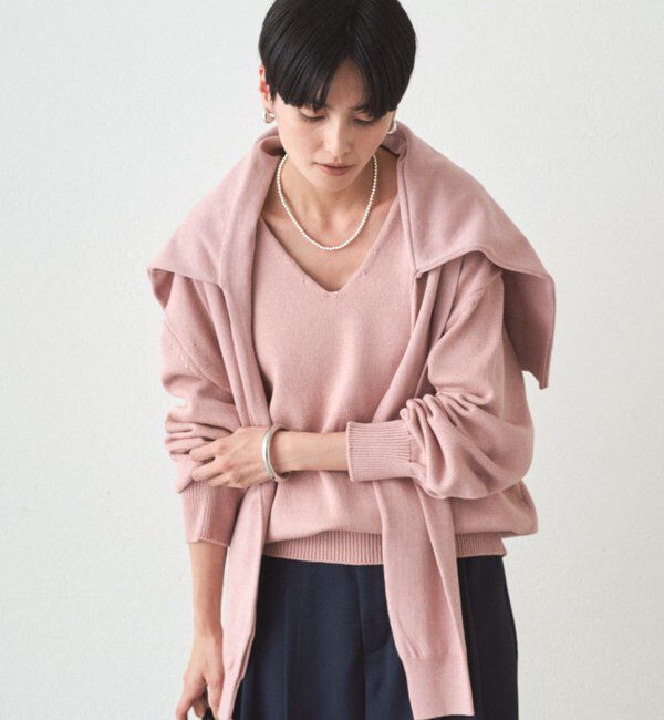  「マルチウェイ肩掛けニット」|ニット・セーター|